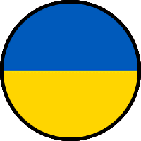 Drapeau Langue Ukrainien