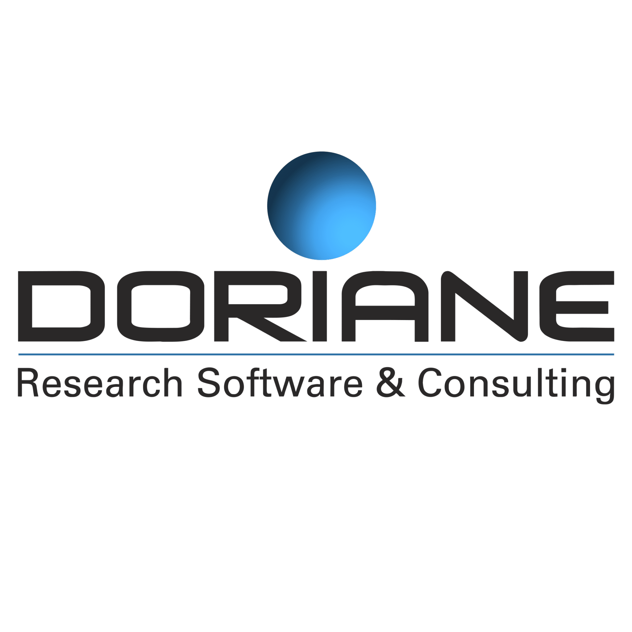 Logo de doriane, research software & consulting