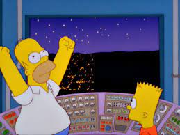 Capture d'écran d'un épisode des Simpson